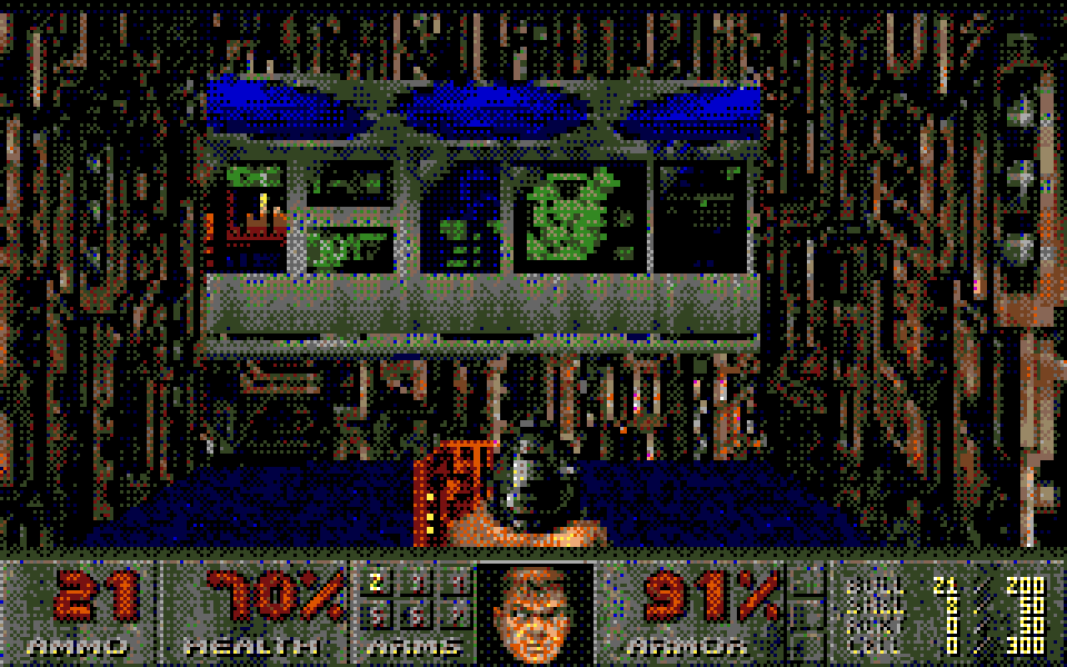 STDoom atari screenshot